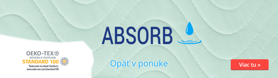 ABSORB opäť v ponuke