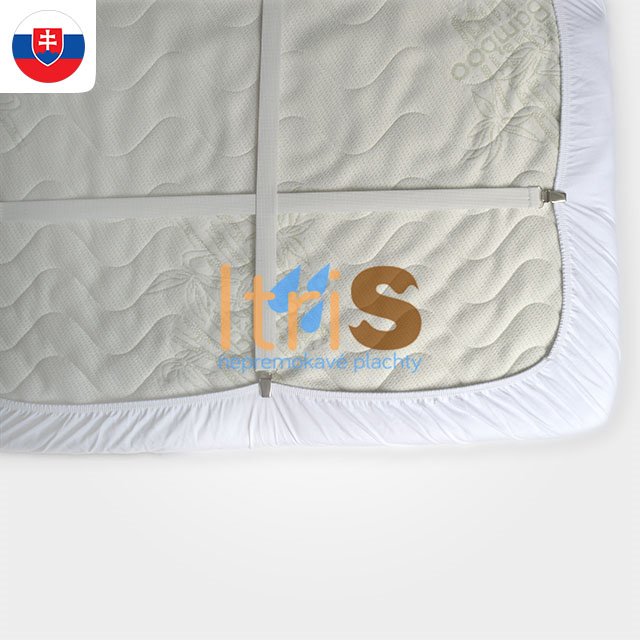 Napínače plachiet - ukážka napnutia na plachte