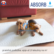 ABSORB nepremokavá podložka pre psa