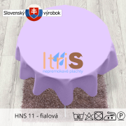 Jednofarebný teflónový obrus - HNS 11 - fialová